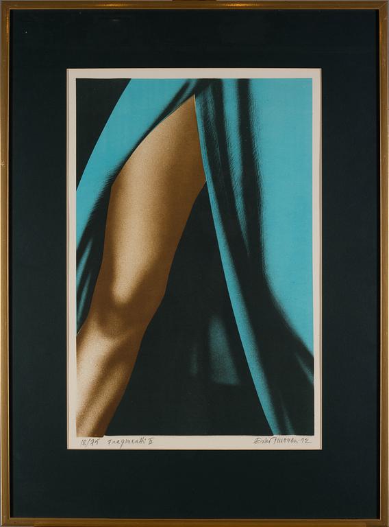 ESKO TIRRONEN, serigrafi, signerad och daterad -92, numrerad 18/75.