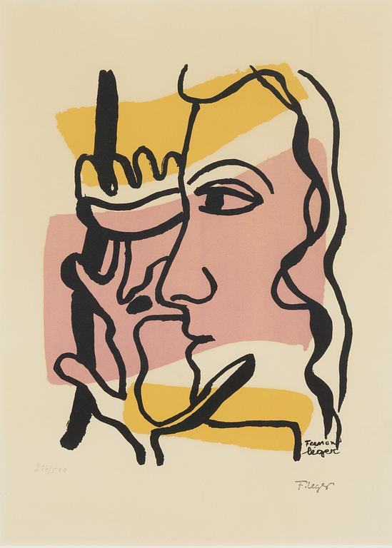 Fernand Léger, Fernand Léger, efter, "Profil près de l'arbre".