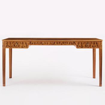 Carl Malmsten, a mahogany desk, Åtvidabergs Industrier, ca 1943.