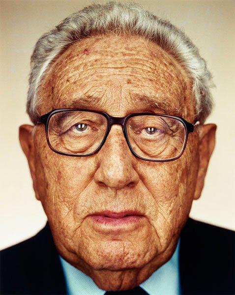 Martin Schoeller, "Henry Kissinger", 2007.