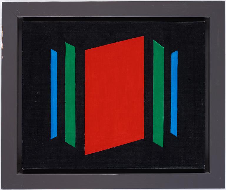 ERIC H OLSON, acrylic on canvas, signed verso.