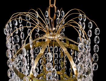 LJUSKRONA, sengustaviansk, omkring år 1800. Höjd 90 cm.