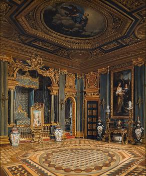 JOSEF THEODOR HANSEN, oil on canvas, signed and dated 1887.