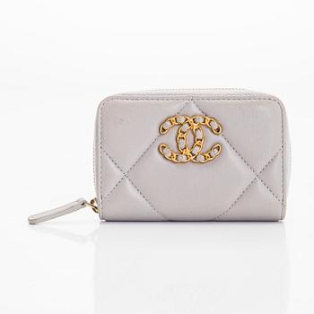 Chanel, A "19 O-coin purse" wallet.