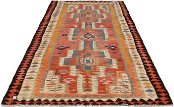 A Persian Nomad Kilim, c 262 x 143 cm.