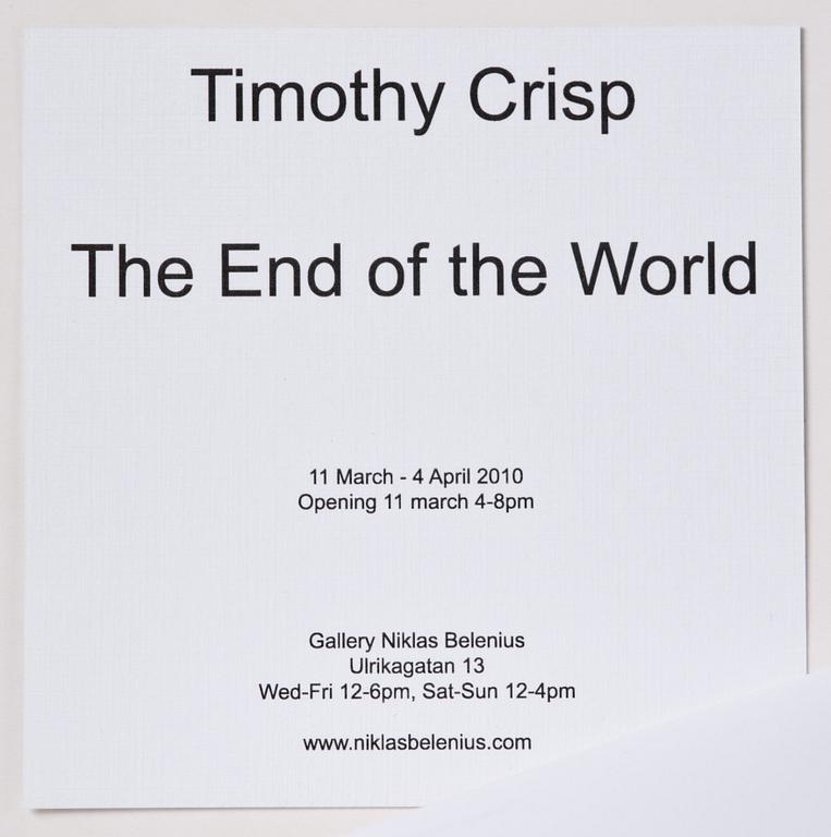 Timothy Crisp, Utan titel.