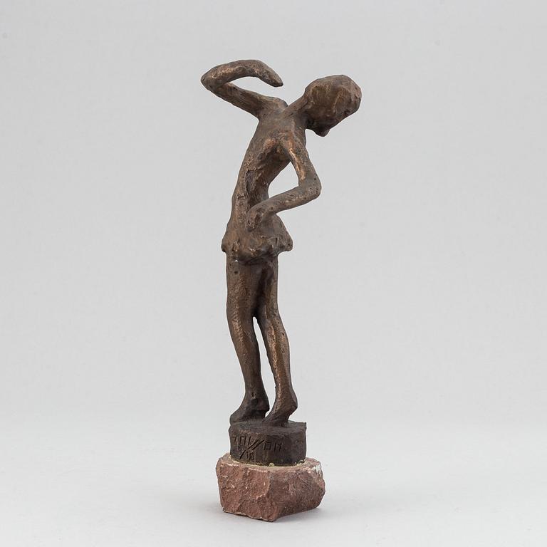 Axel Olsson, a bronze sculpture, signed and numbered 8/10.