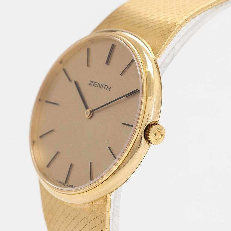 Zenith, armbandsur, 34 mm.