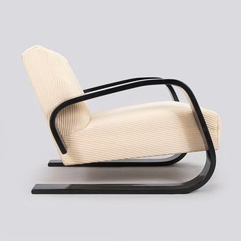 Alvar Aalto, fåtölj, "Tank chair" modell 400, Artek, 1970-tal.