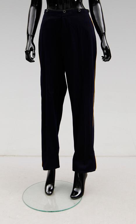 UNIFORMSROCK samt byxor, Sverige, 1900-tal.