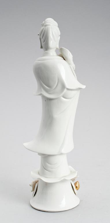 FIGUR, porslin, Kina, 1900-tal.