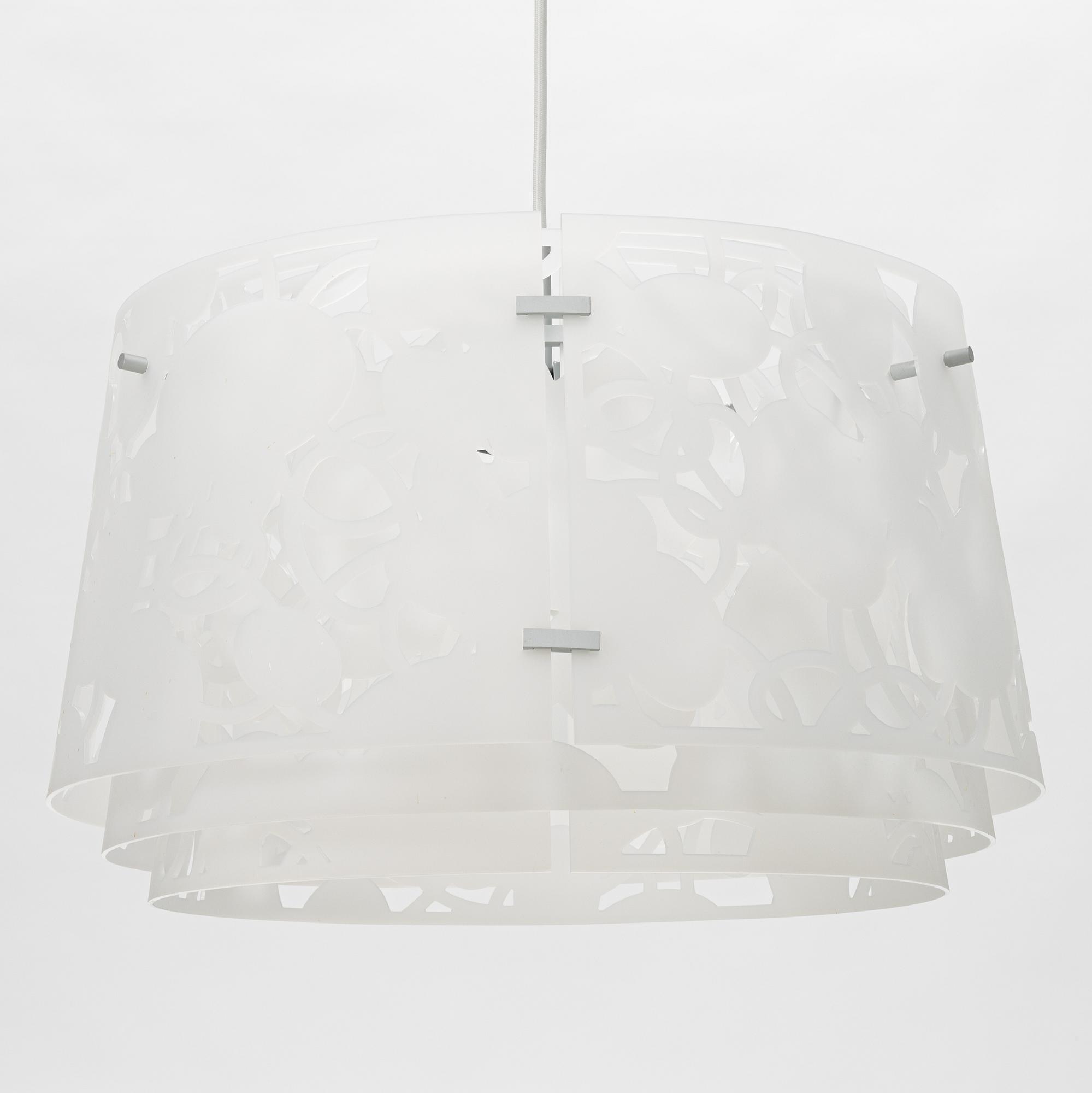 Louise Campbell, a 'Collage 600' ceiling light, Louis Poulsen, Danmark.