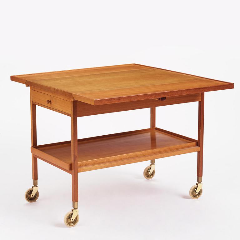 Josef Frank, a drop-leaf table model "756", Firma Svenskt Tenn, mid-20th century.