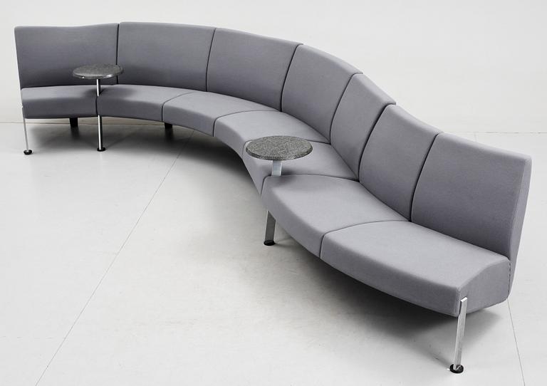 SOFFA, "Decision", Pelikan design, Fritz Hansen, modellen formgiven 1986.