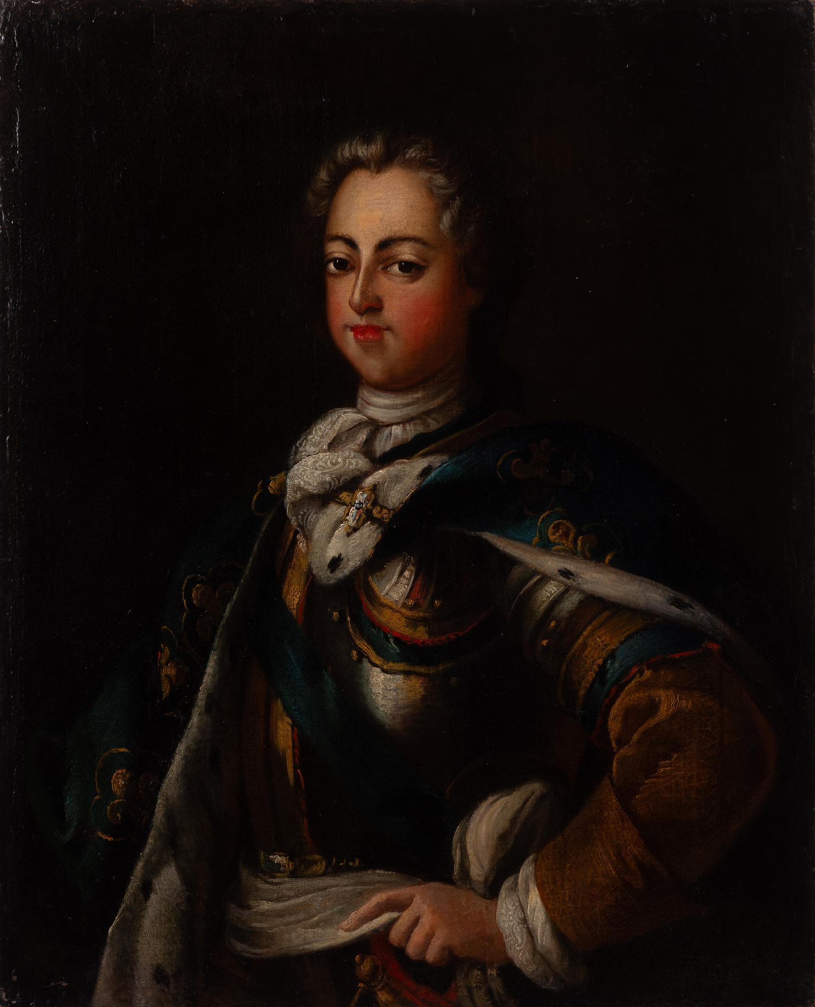 Jean-Baptiste van Loo, efter, "Ludvig XV av Frankrike" (1710-1774).