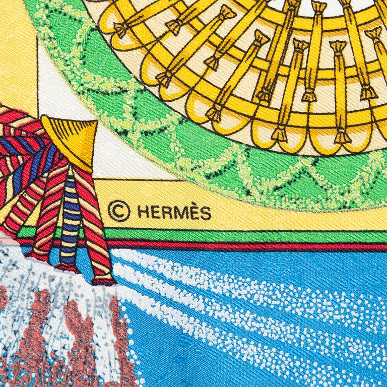 Hermès, scarf, "Feux d'Artifice".