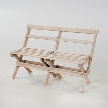 Five pcs children's garden furniture, 20th century.