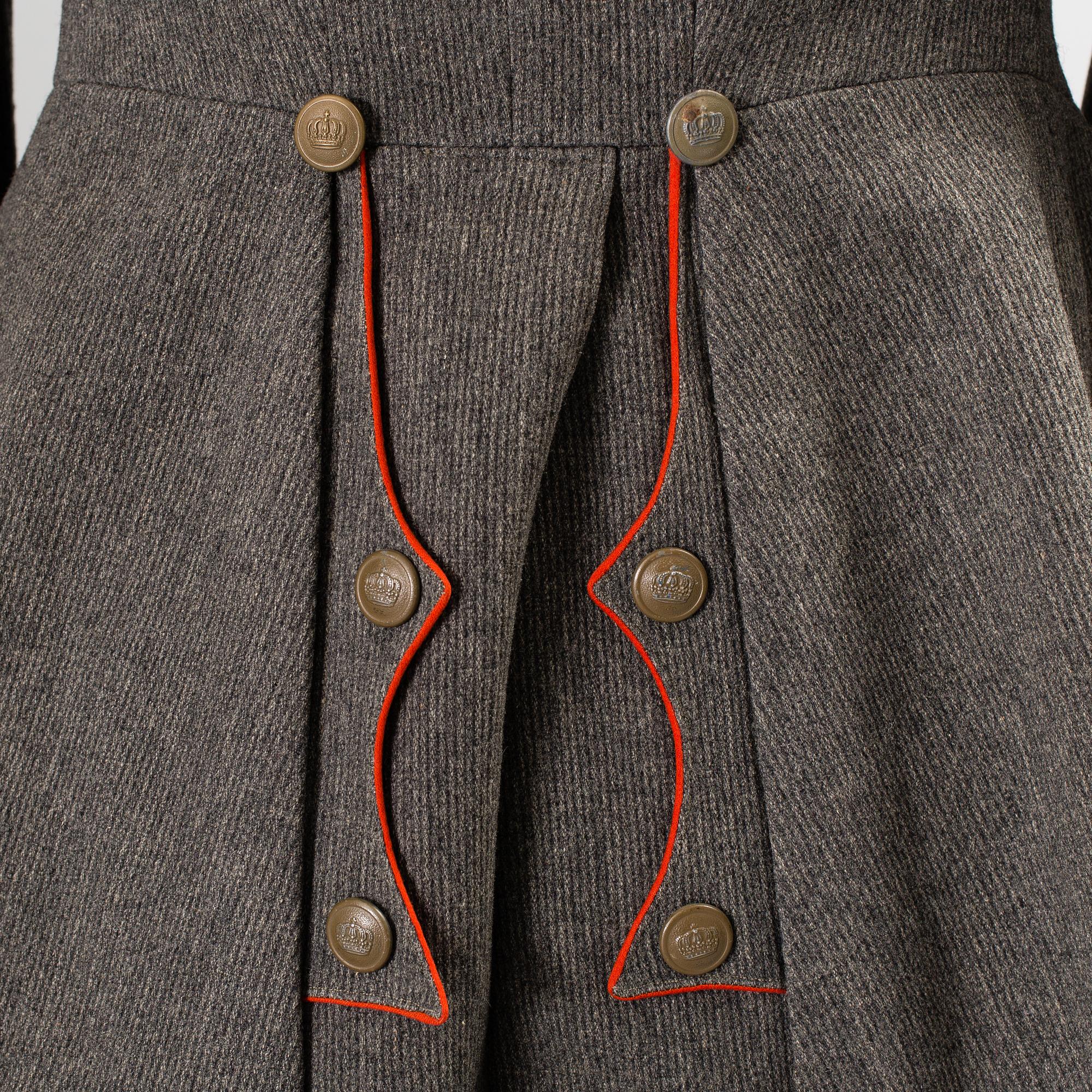 UNIFORM, 3 delar, Preussen, Tyskland, 1900-talets början.