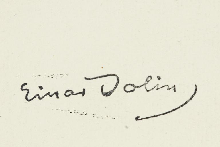 Einar Jolin, Birds.