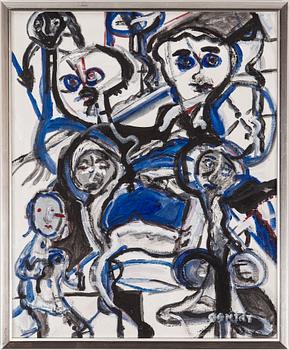 HERBERT GENTRY, Oil/acrylic on canvas, signed. /.