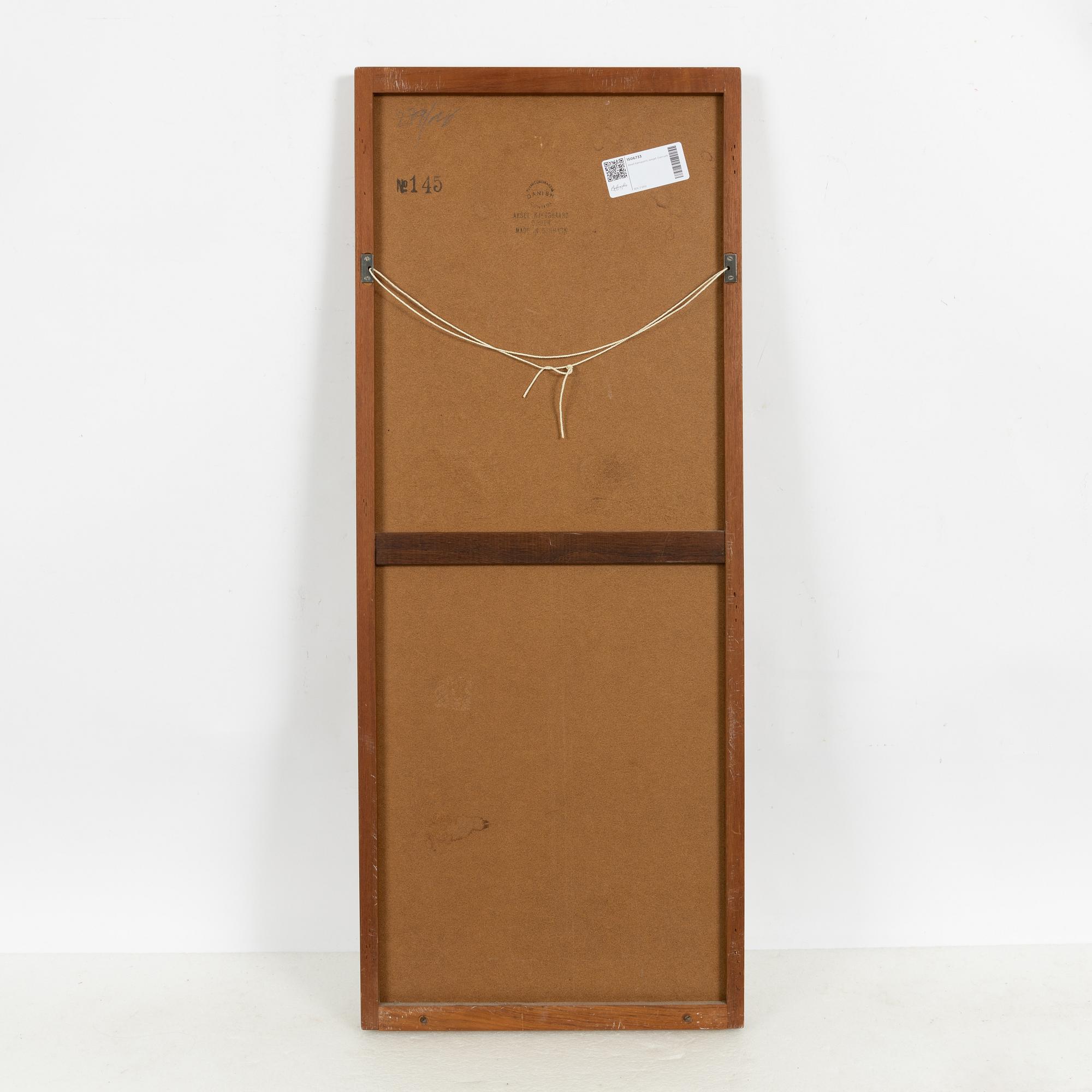 Aksel Kjersgaard, spegel, modell 145, Odder, Danmark, 1965.