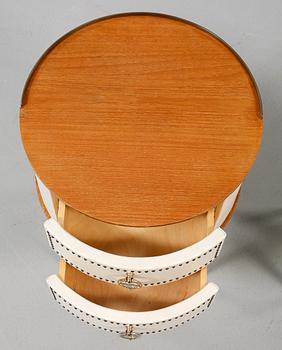 SÄNGBORD, ett par, Halvdan Petterssons Möbelfabrik, Tibro, 1950-tal.
