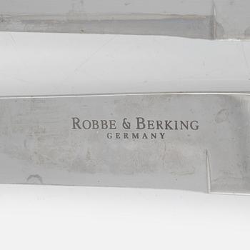 Robbe & Berking, knivar, 9 st, sterlingsilver, Flensburg, Tyskland, 1900-tal.