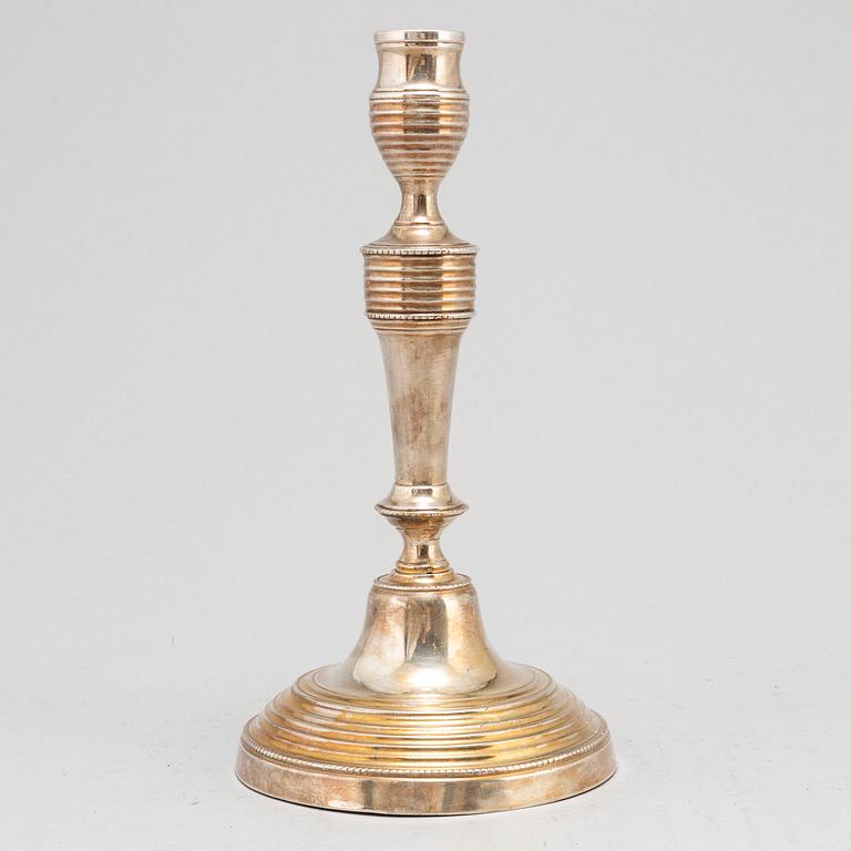 A late 18th century Louis XVI candlestick.