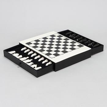 Pauli Partanen, chess set, marked signiture Pauli Partanen Arabia, Finland. 1975-81.