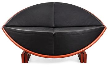 A Sigurdúr Gustafsson 'Keflavik' sofa executed by Källemo, Sweden 2000.