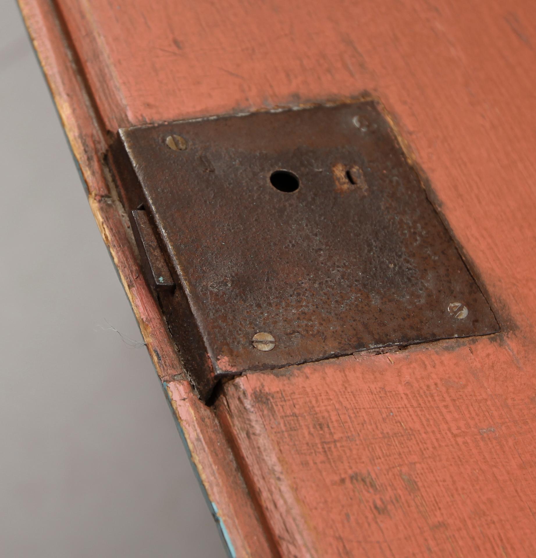 SKRIVSKÅP, allmoge, 1800-talets första hälft.