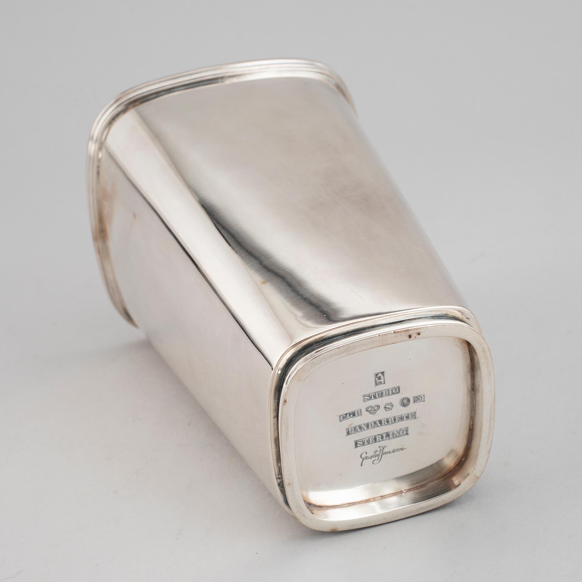 BÄGARE, Gustaf Jansson för CG Hallberg, silver.