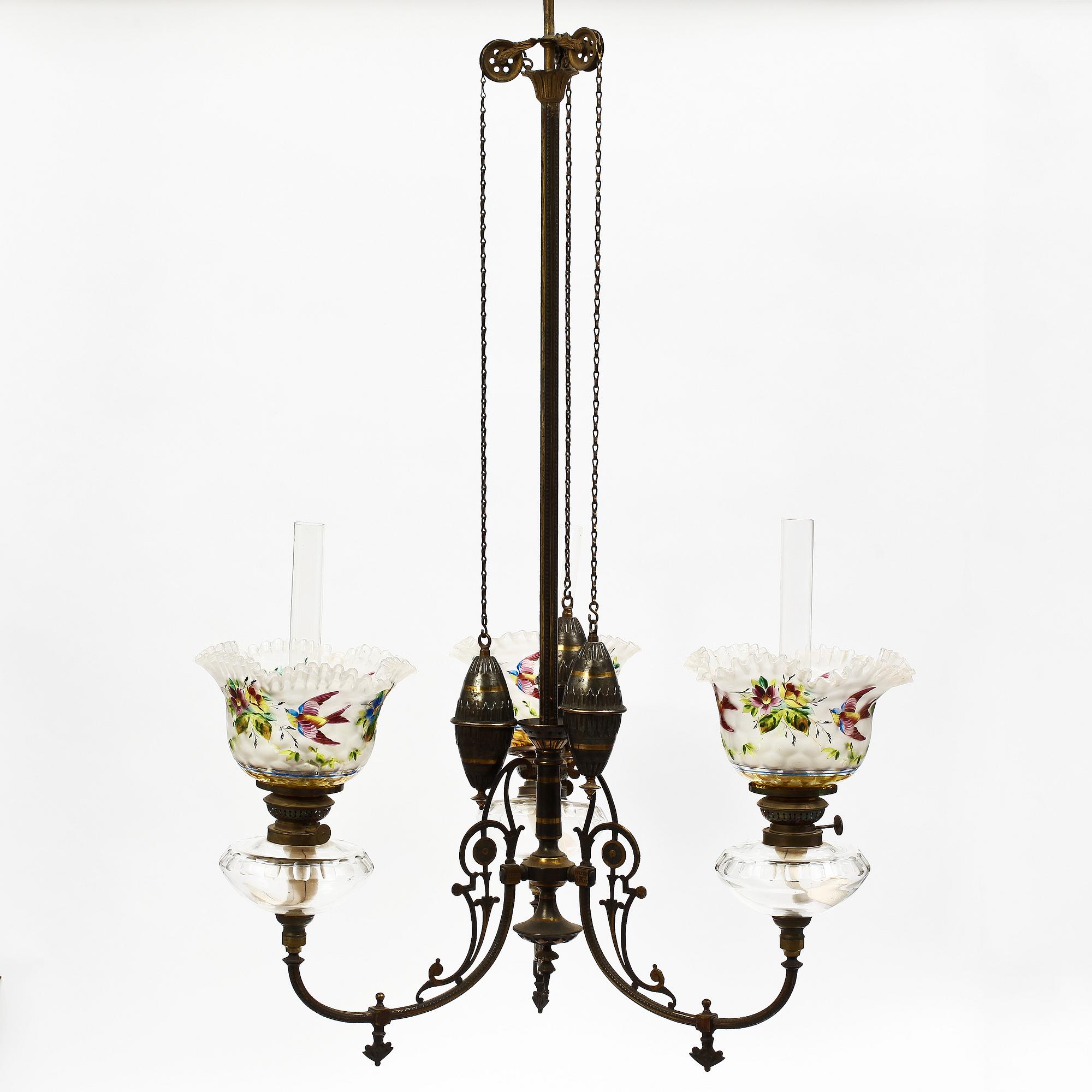 TAKFOTOGENLAMPA, nyrenässans, 1800-talets slut.