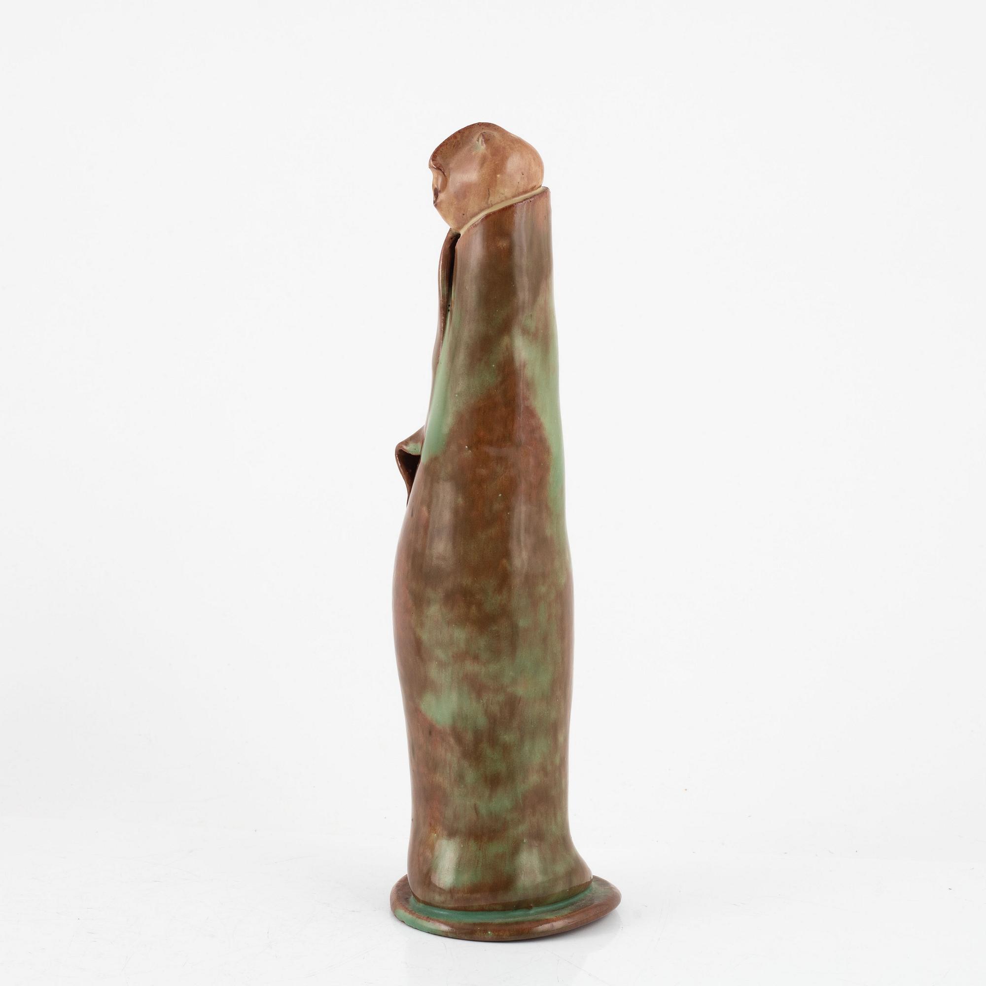 Boris Stojkov, skulptur, lergods, 1977.