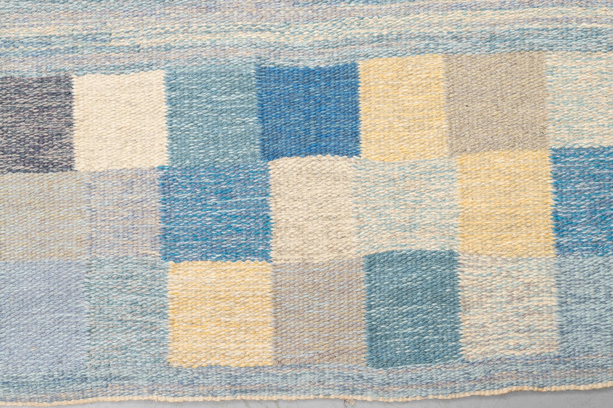 Matta, rölakan, ca 304 x 201,5 cm, signerad B (Bohusslöjd).
