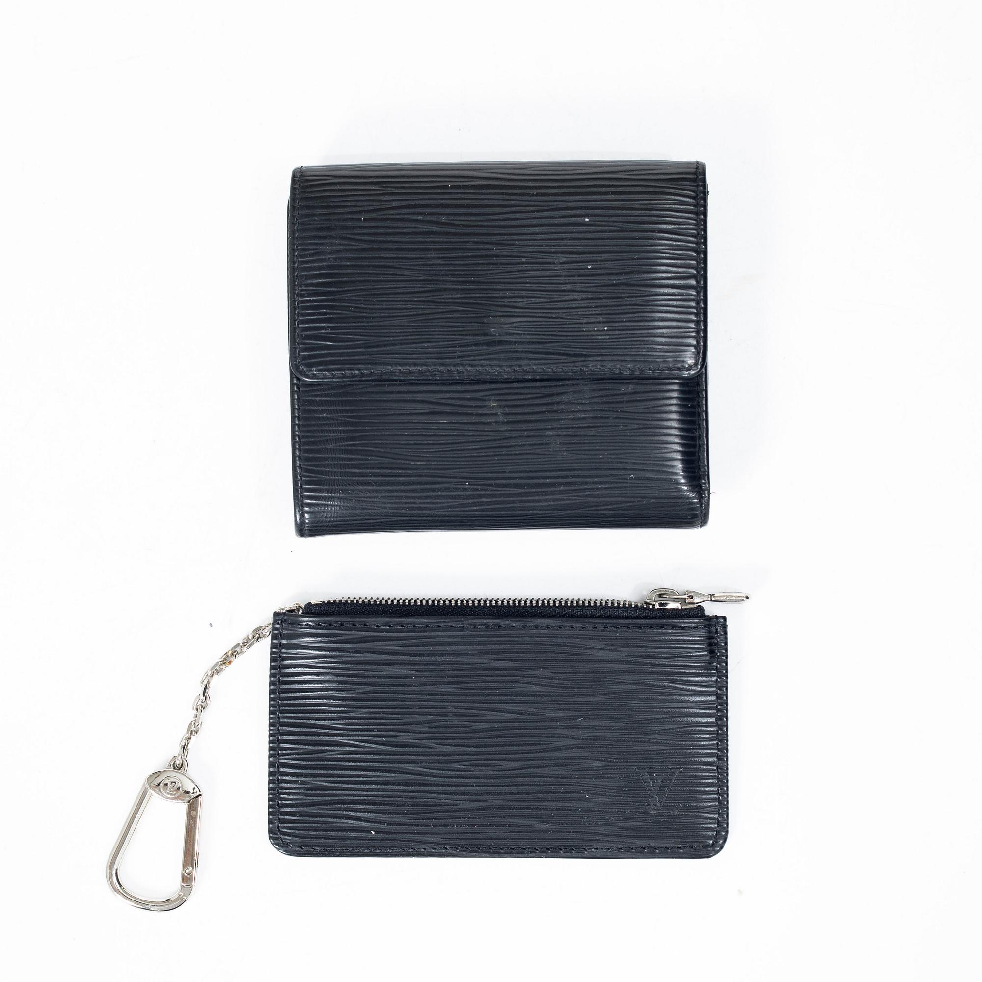 Louis Vuitton, wallet and purse/keyring.