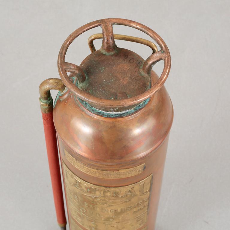 A fire-extinguisher from the first half of the 20th century.