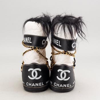 Chanel Moon Boots.