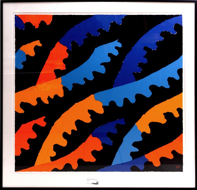 LENNART RODHE, färglitografi, sign o dat 1991, numr 37/50.