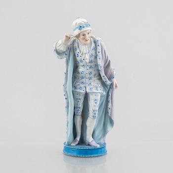 A porcelain figurine, Sitzendorf, Germany, late 19th century.