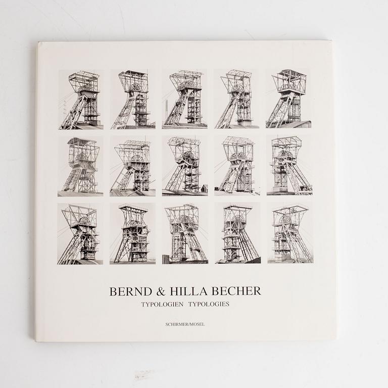 Bernd & Hilla Becher, photo books, three volumes.