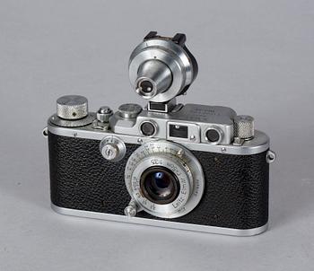 KAMERA, Leica IIIb, nr 350432, Wetzlar, Tyskland, 1940.