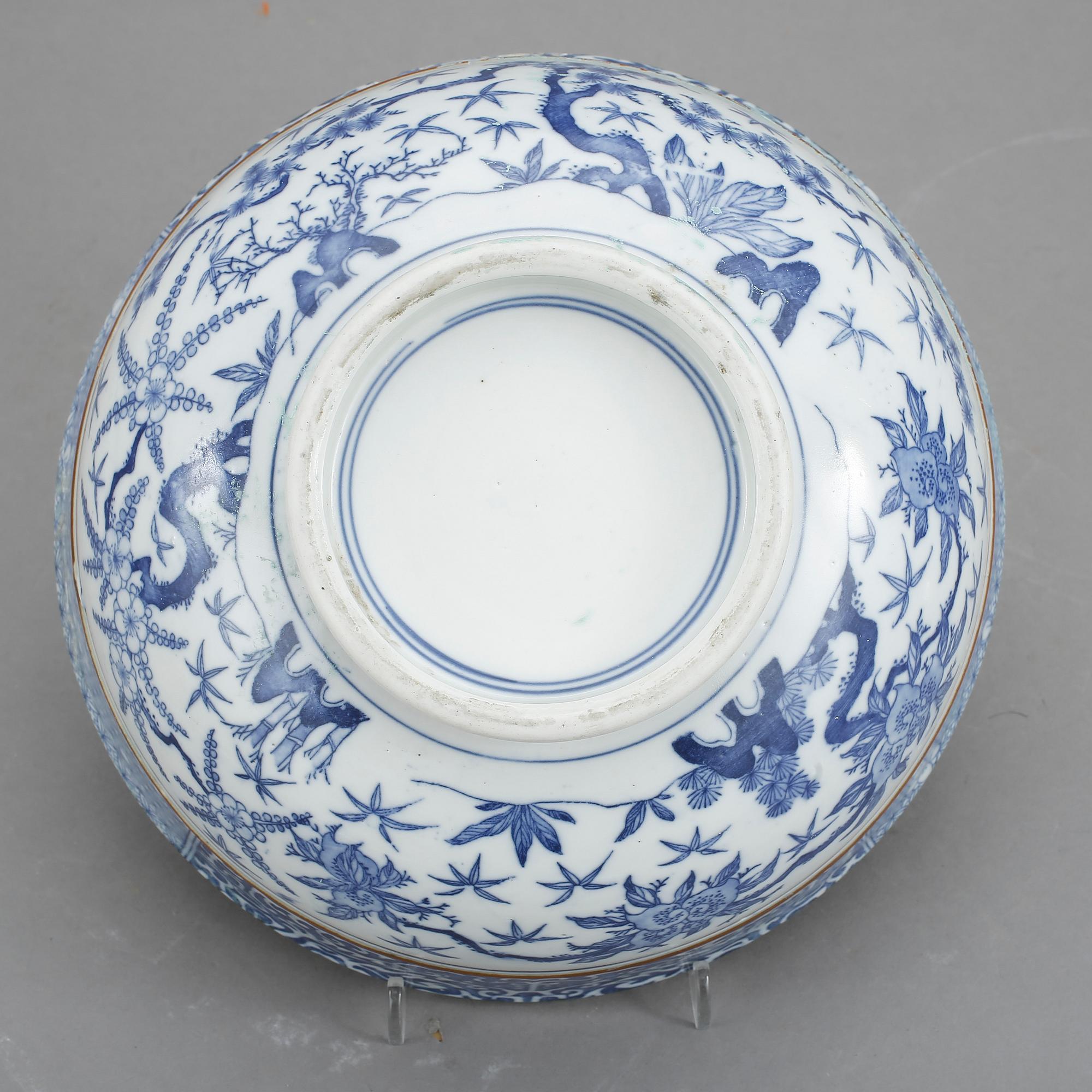 SKÅL, porslin, Kina, 1700-tal.