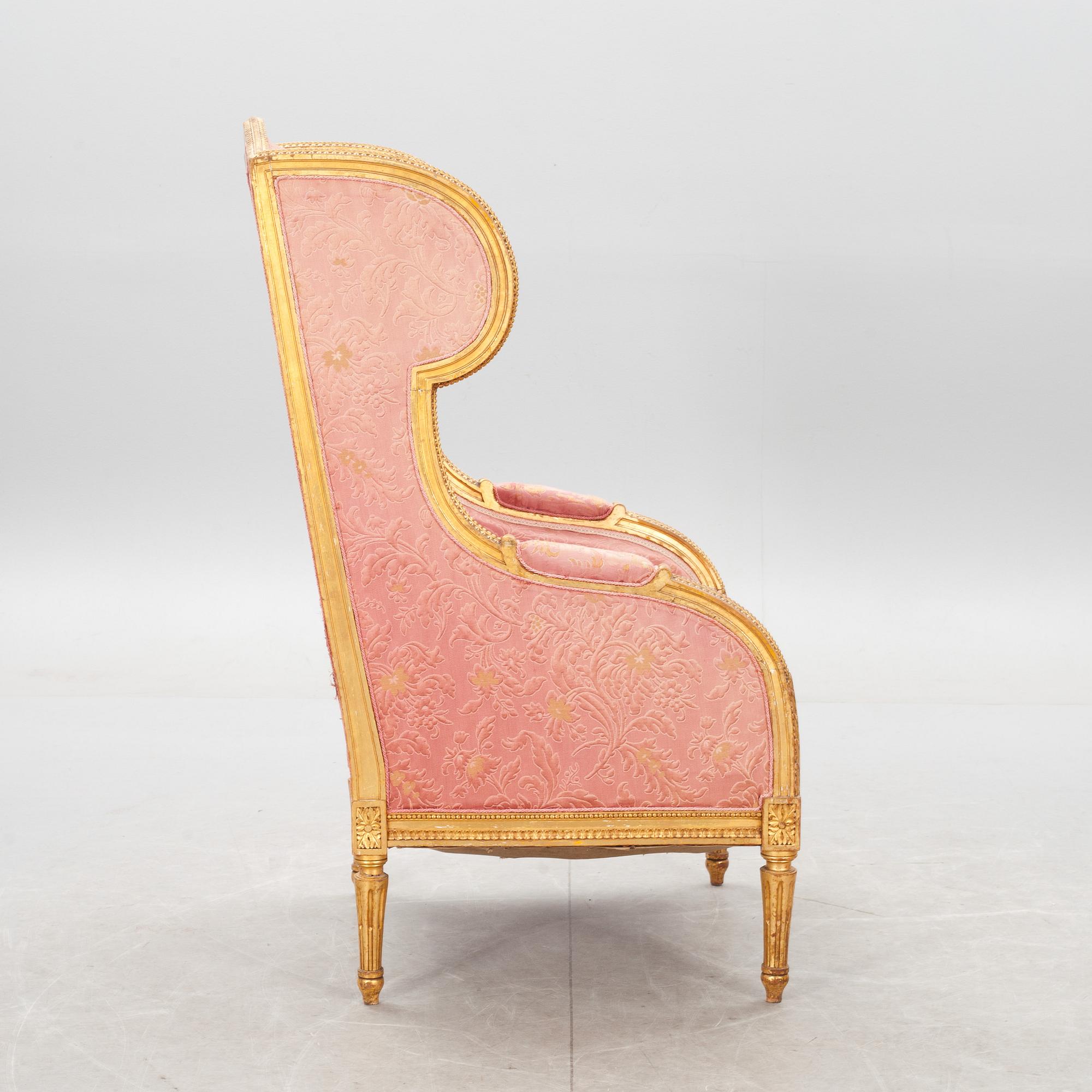 BERGÈRE, rokokostil. Omkring 1900.