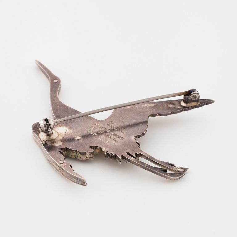 WIWEN NILSSON, Lund, 1965, a brooch.