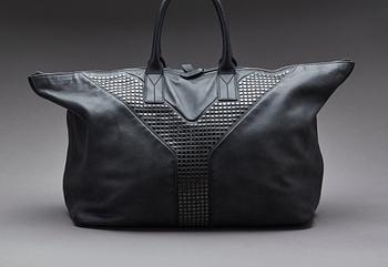 VÄSKA, "Studded Satchel", Yves Saint Laurent.