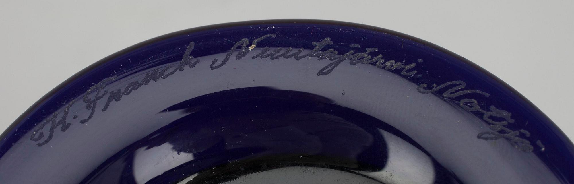 POKAL, glas, sign. Kaj Franck, Notsjö.