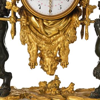 Bordspendyl, Parisarbete, sent 1700-tal, Louis XVI.