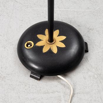 A floor lamp, mid-20th Century.