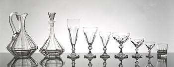 SERVIS, glas, 55 delar.